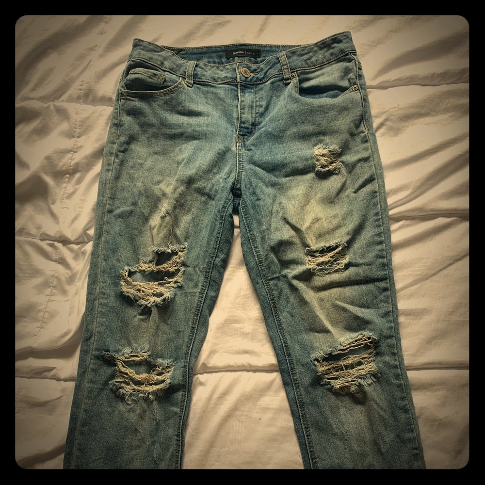 Distressed Jeans